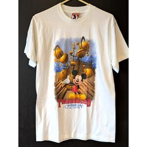 Vintage Single Stitch Disney Tomorrow World Tee